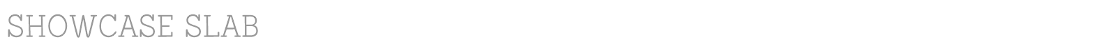 Showcase font preview